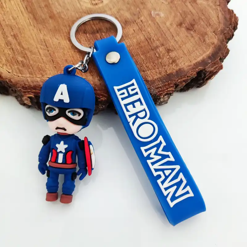 جاکلیدی مدل سیلیکونی طرح ابر قهرمانان کاپیتان کد DB20
