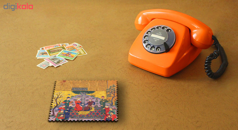 زیر لیوانی لوکسینو مدل تمبر کد ZLST 3260 بسته 6 عددی