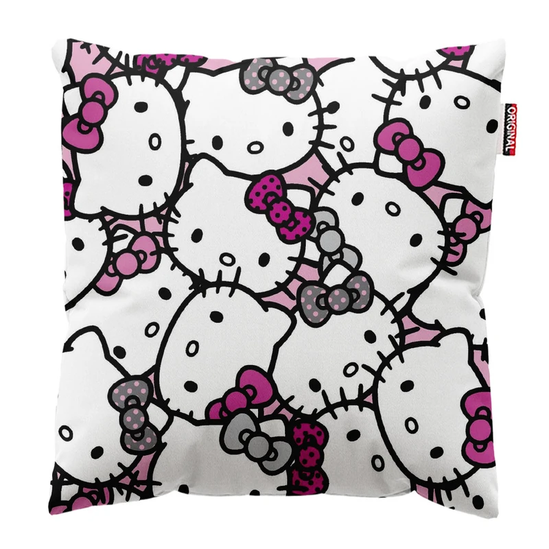 کوسن پاد آفرین طرح کیتی کد 1211 سایز 30*30 سانتی متر