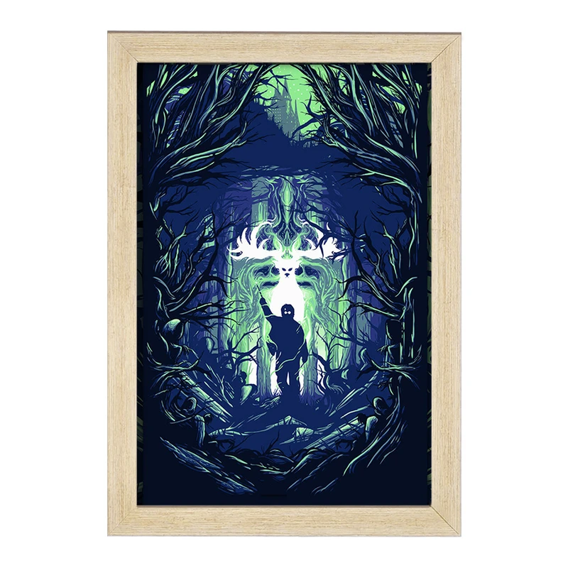 تابلو خندالو مدل هری پاتر (Harry Potter) کد F855