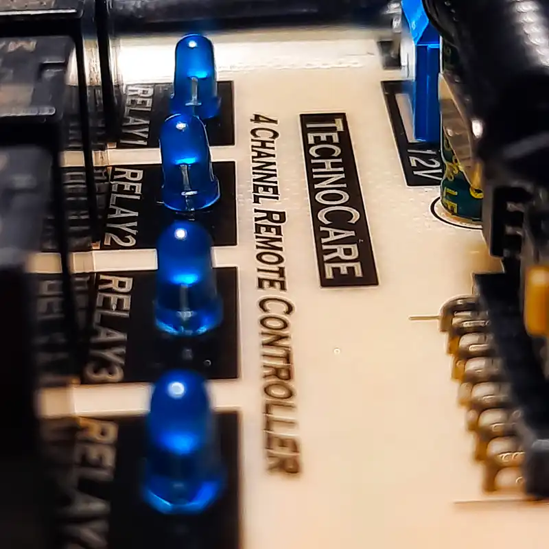 برد ریموت کنترل 4 کانال تکنوکِر مدل 433MHz