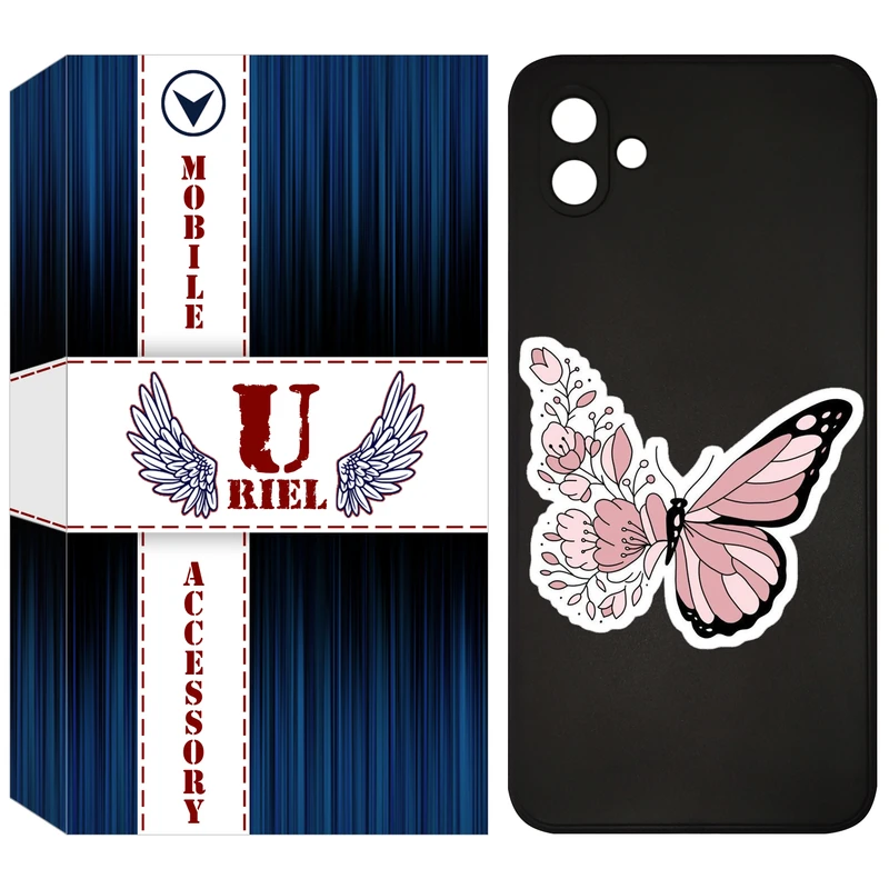 کاور یوریل مدل KSH کد 98 طرح پروانه مناسب برای گوشی موبایل سامسونگ Galaxy A05
