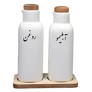 روغن ریز مدل ostovane مجموعه 2 عددی به همراه استند