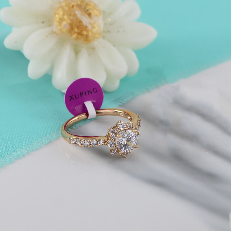 انگشتر زنانه ژوپینگ مدل سولیتر کد L432