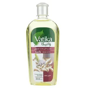 روغن تقویت رشد طبیعی مو واتیکا مدل Garlic حجم 300 میلی لیتر