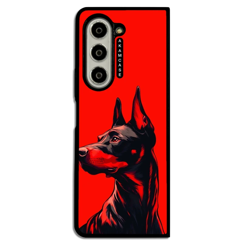 کاور آکام مدل AMC-WSGZFOLD5-DOGS-6 مناسب برای گوشی موبایل سامسونگ Galaxy Z Fold 5