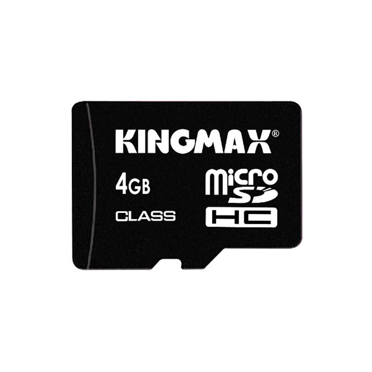 کارت حافظه microSDHC کینگ مکس کلاس 2 سرعت 2Mbps همراه با آداپتور SD ظرفیت 4 گیگابایت