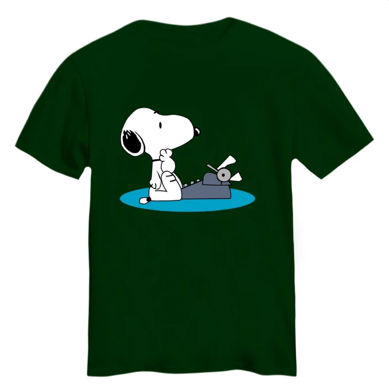 تی شرت آستین کوتاه زنانه مدل اسنوپی کد ۲۱