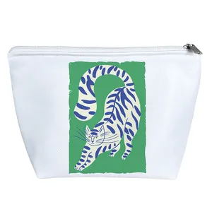 کیف لوازم آرایش دخترانه خندالو مدل گربه ایرانی کد 7200