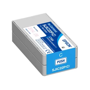 کارتریج فیروزه ای اپسون مدل ColorWorks C3500 SJIC22P(C)