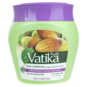 ماسک درخشان کننده موی سر واتیکا مدل Replenishing Almond حجم 500 میلی لیتر