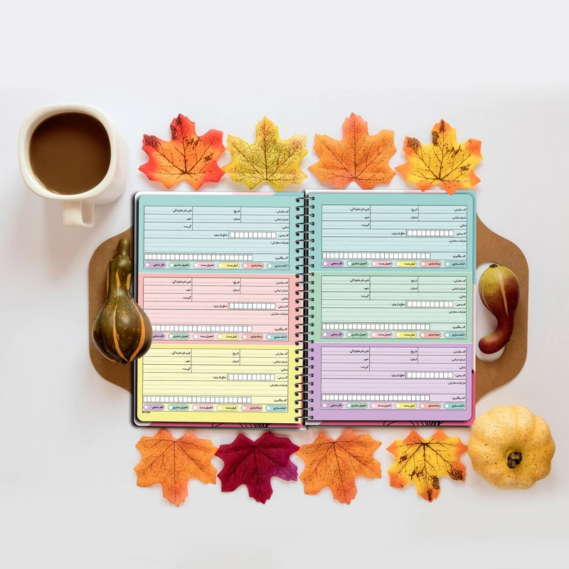 عکس شماره 17 : دفتر ثبت سفارش مشتری مستر راد مدل آنلاین شاپ کد onlineshop 2082