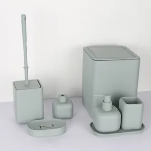 ست سرویس بهداشتی 7 پارچه دلفین مدل FN-740-green