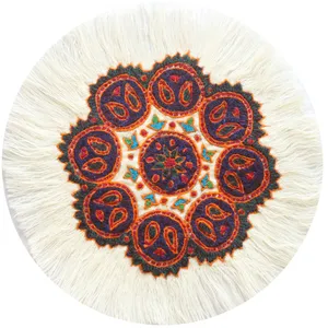 رومیزی پته دوزی کوی دوست مدل شمسه کد SH1W