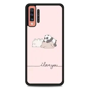 AKAM AMCWSGA70-BARE BEAR12 Cover For Samsung Galaxy A70