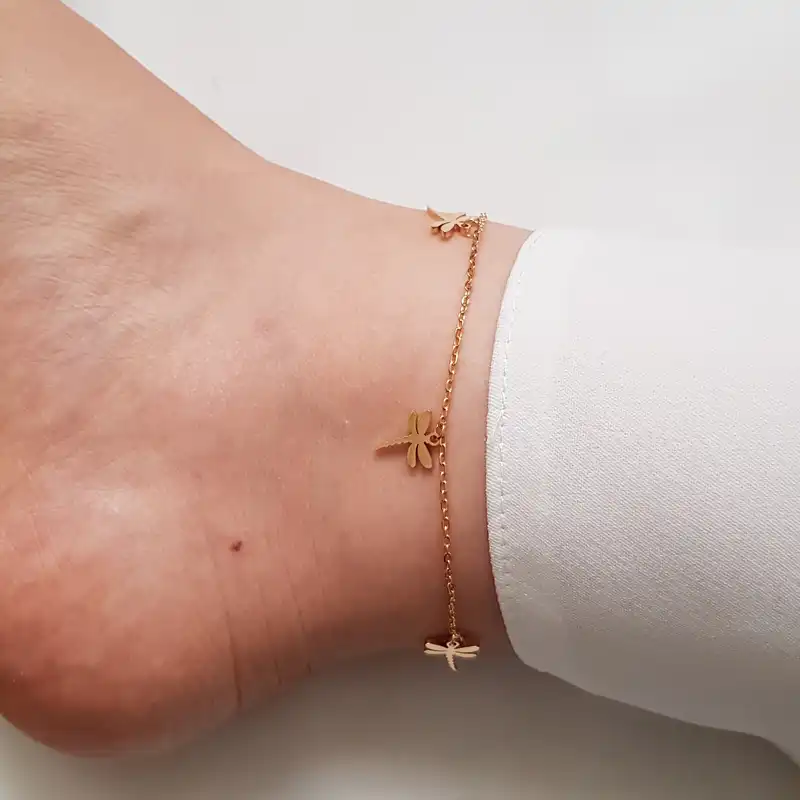 پابند زنانه مدل سنجاقک 3322