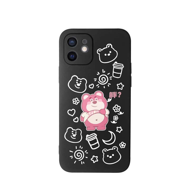 کاور قاب گارد طرح خرس بامزه کد t6919 مناسب برای گوشی موبایل اپل iphone 12