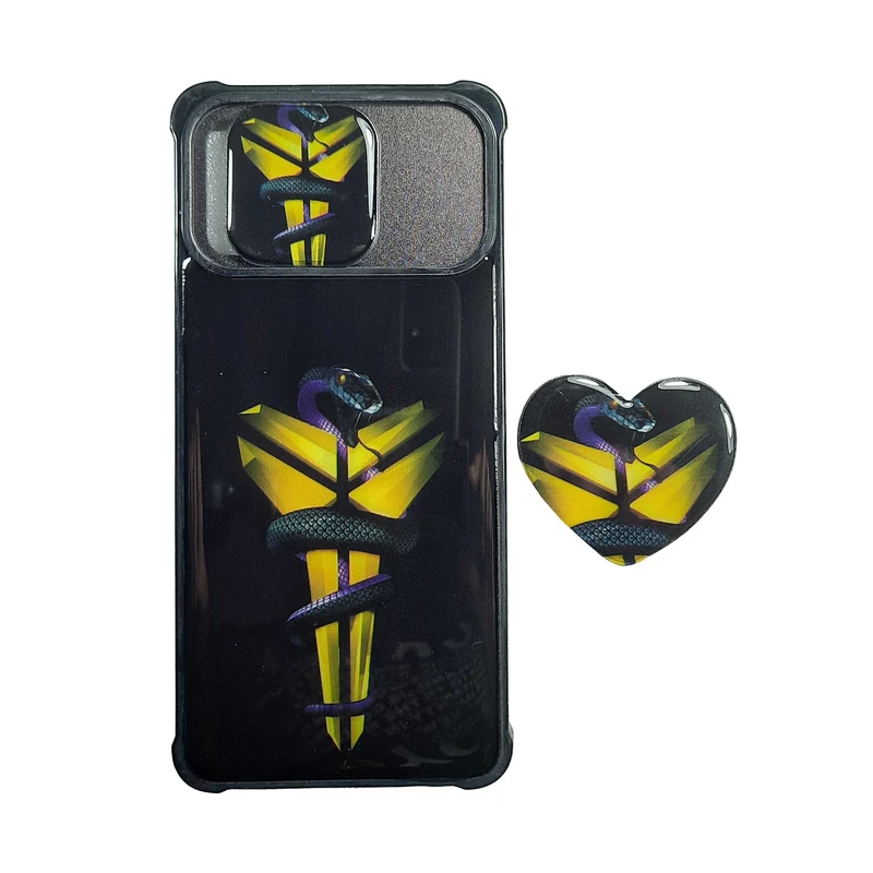 کاور  مدل سیلیکون کد 01 مناسب برای گوشی موبایل سامسونگ galaxy A51 به همراه پاپ سوکت