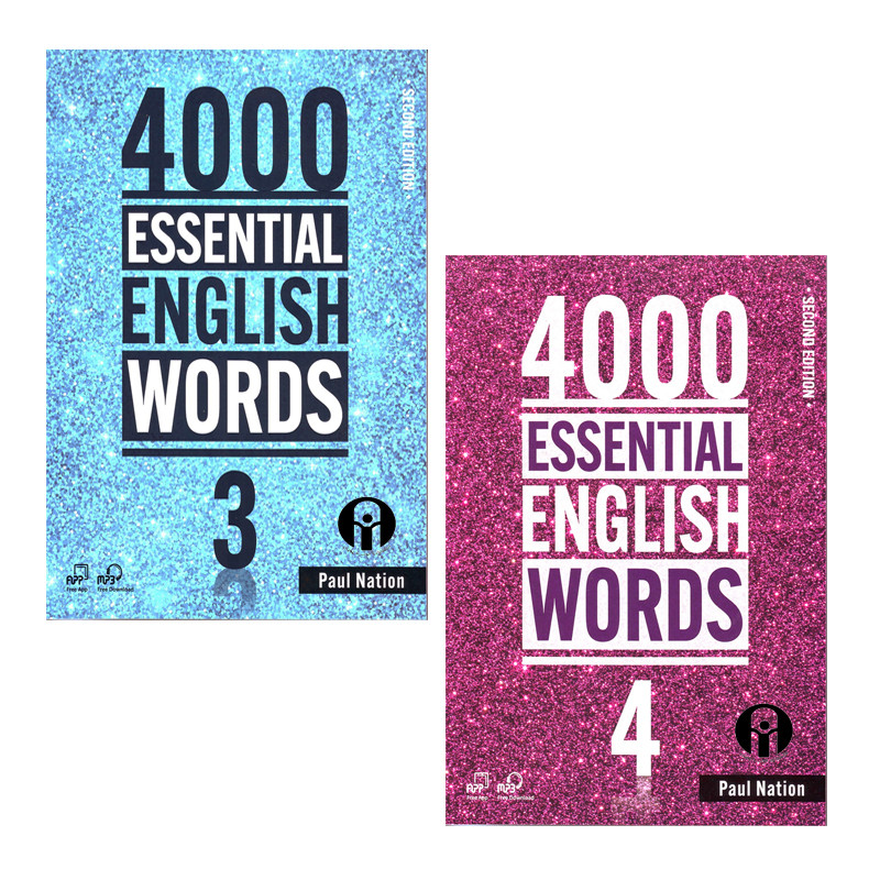 کتاب 4000 Essential English Words اثر Paul Nation انتشارات الوندپویان جلد 3 و 4