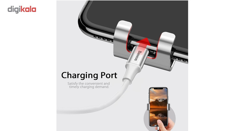 پایه نگهدارنده گوشی موبایل باسئوس مدل Metal Age