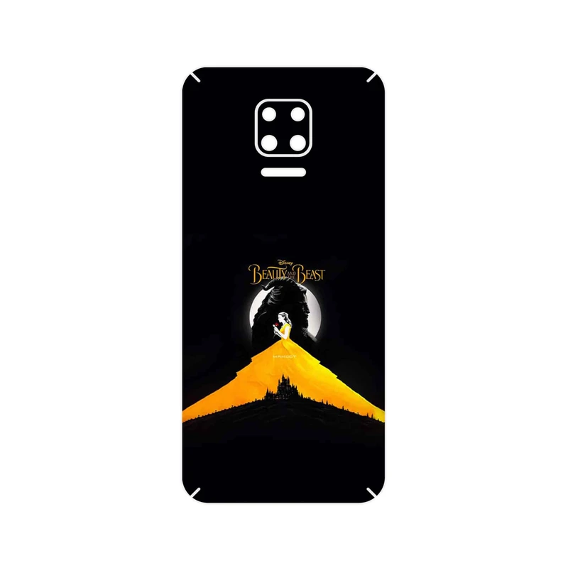 برچسب پوششی ماهوت مدل Beauty and the Beast مناسب برای گوشی موبایل شیائومی Redmi Note 9S