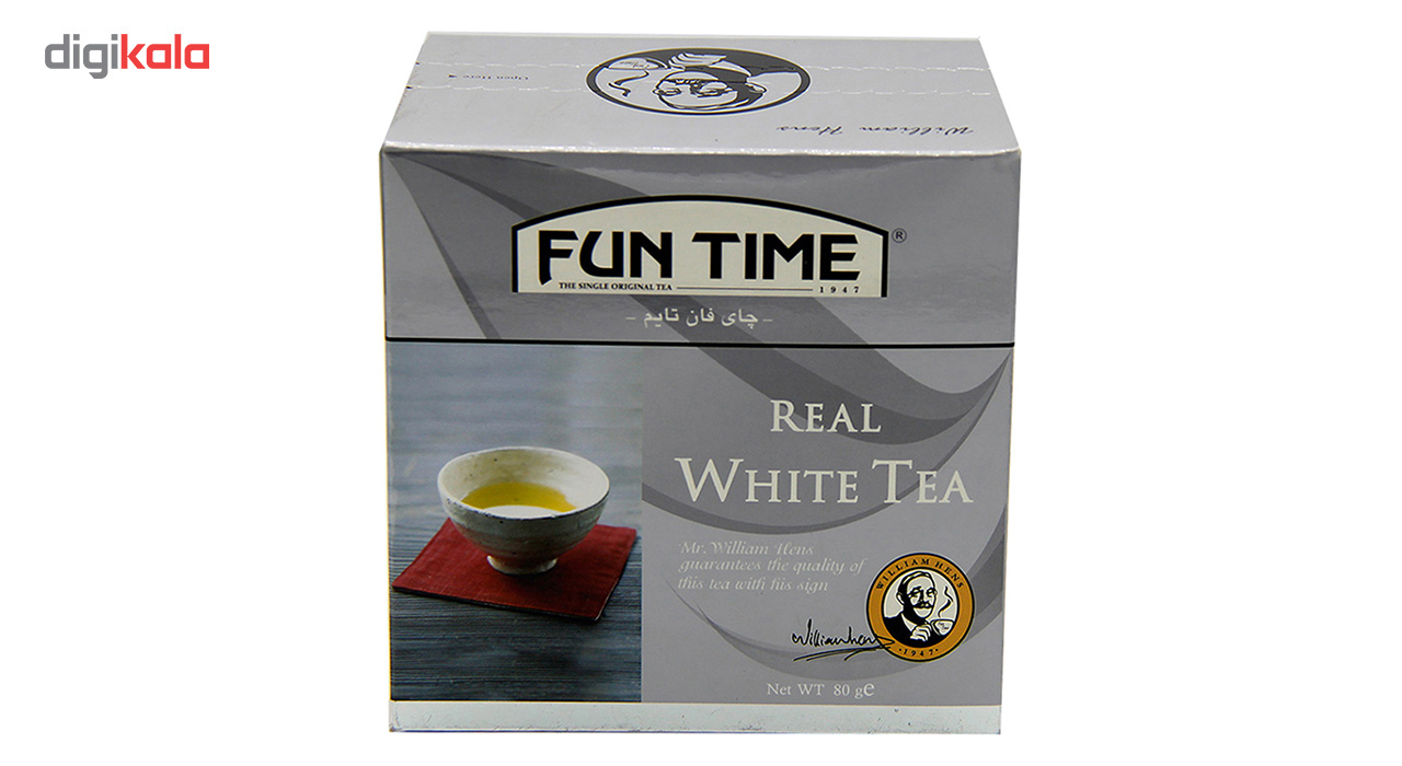 چای فان تایم مدل چای سفید مقدار 80 گرم