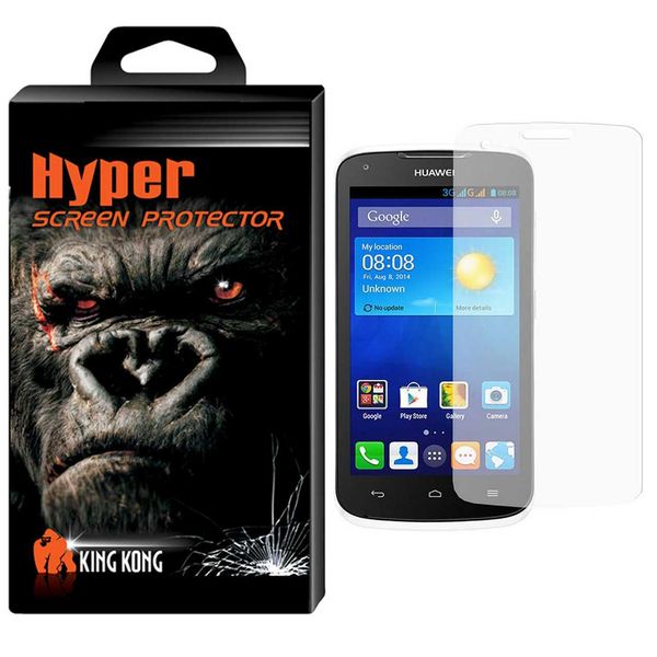 محافظ صفحه نمایش شیشه ای کینگ کونگ مدل Hyper Protector مناسب برای گوشی هواوی Y550 محافظ صفحه نمایش شیشه ای کینگ کونگ مدل Hyper Protector مناسب برای گوشی هواوی Y550