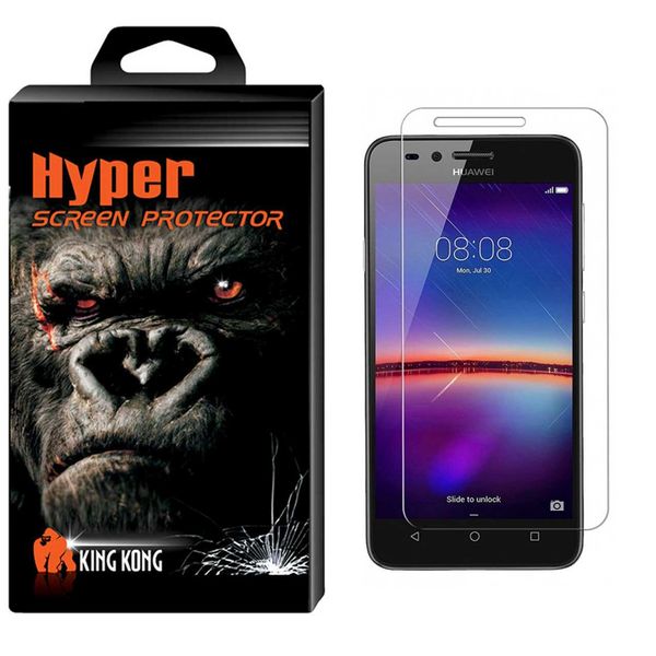محافظ صفحه نمایش شیشه ای کینگ کونگ مدل Hyper Protector مناسب برای گوشی هواوی Y3 2 محافظ صفحه نمایش شیشه ای کینگ کونگ مدل Hyper Protector مناسب برای گوشی هواوی Y3 2