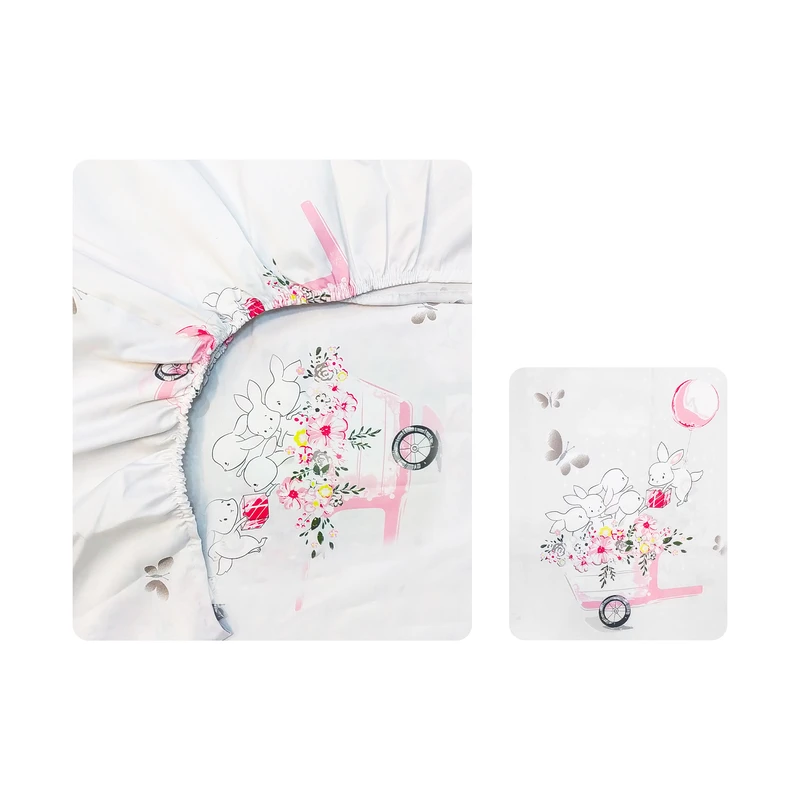 سرویس ملحفه آدنو مدل هلنا کد IR169 یک نفره 2 تکه