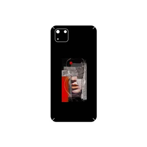 MAHOOT Collage of Mouth Cover Sticker for Huawei Y5p