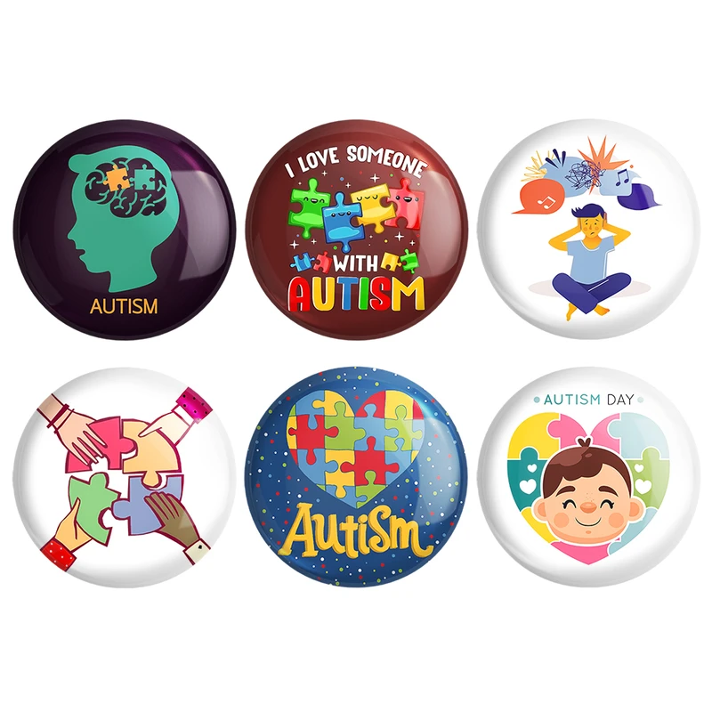 پیکسل خندالو مدل اتیسم Autism کد 1729B مجموعه 6 عددی