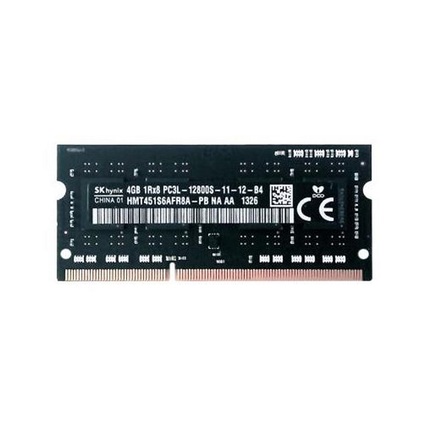 رم لپ تاپ DDR3L تک کاناله 1600 مگاهرتز CL11 اس کی هاینیکس مدل PC3L-12800S-BLACK ظرفیت 4 گیگابایت