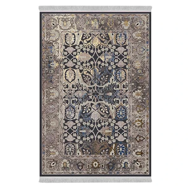 فرش پارچه‌ای دفه مدل فرشینه طرح مدرن کد 41