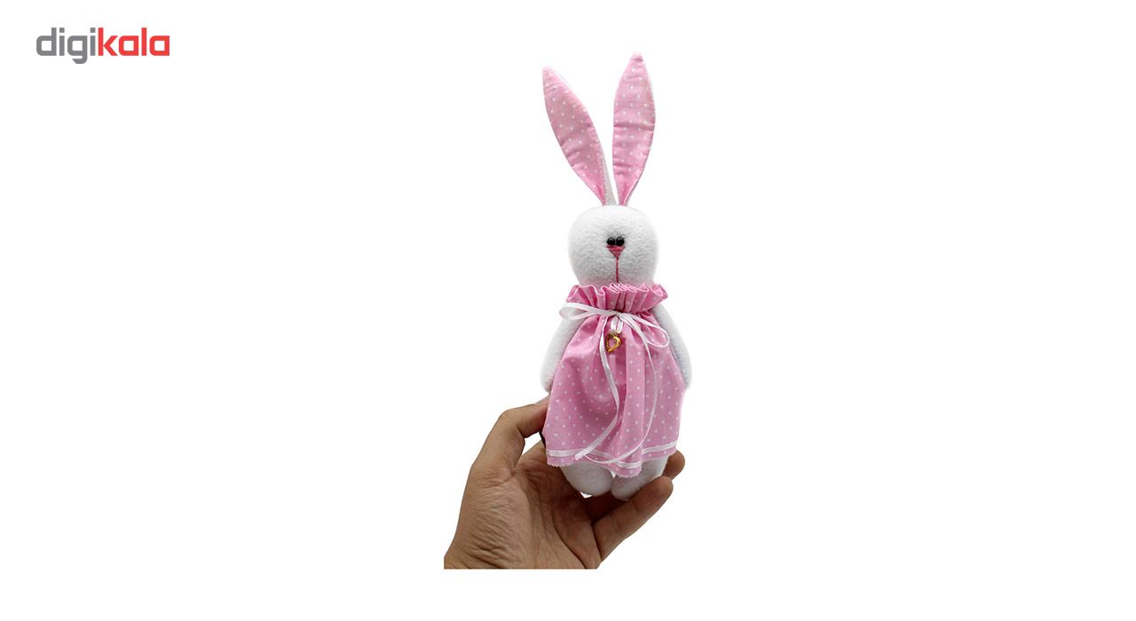 عروسک دست دوز مدل خرگوش بسته 2 عددی