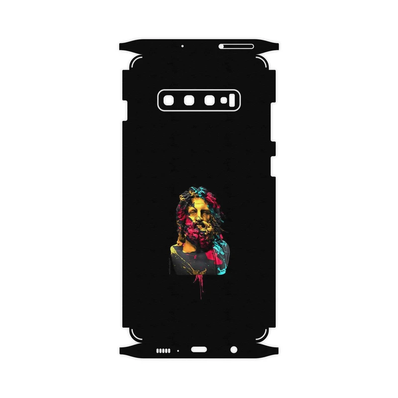 برچسب پوششی ماهوت مدل Painted Sculpture Digital Art-FullSkin مناسب برای گوشی موبایل سامسونگ Galaxy S10 Plus