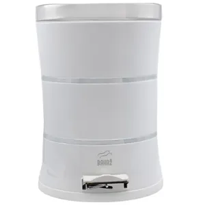 سطل زباله بهازکالا مدل S-2 ظرفیت 14 لیتر