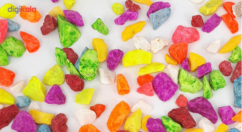 مجموعه ی 3 بسته ای سنگ رنگی(سایز 4) رایمون مدل Colorful