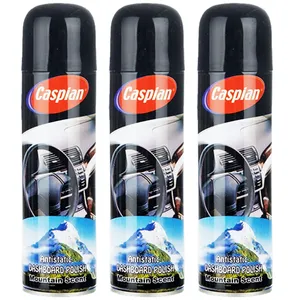 اسپری داشبورد خودرو کاسپین مدل Mountain حجم 225 میلی لیتر  بسته 3 عددی