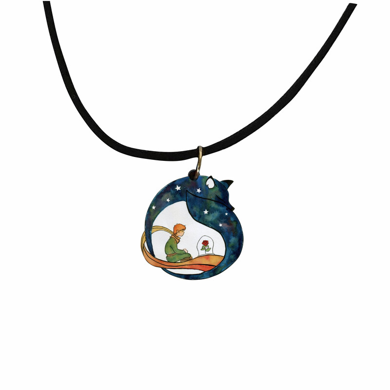 گردنبند دخترانه مدل شازده کوچولو کد 002 گردنبند دخترانه مدل شازده کوچولو کد 002