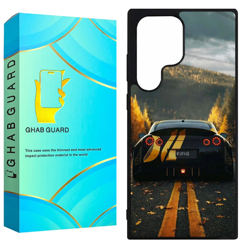 کاور قاب گارد طرح ماشین مدل GCHPS22U مناسب برای گوشی موبایل سامسونگ Galaxy S22 Ultra 5G