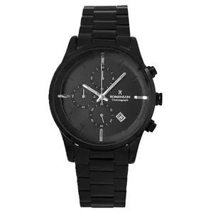 ساعت مچی عقربه‌ای مردانه رومانسون مدل بندفلزی سه موتور کرنوگراف ضدآب BLC ROZ 1