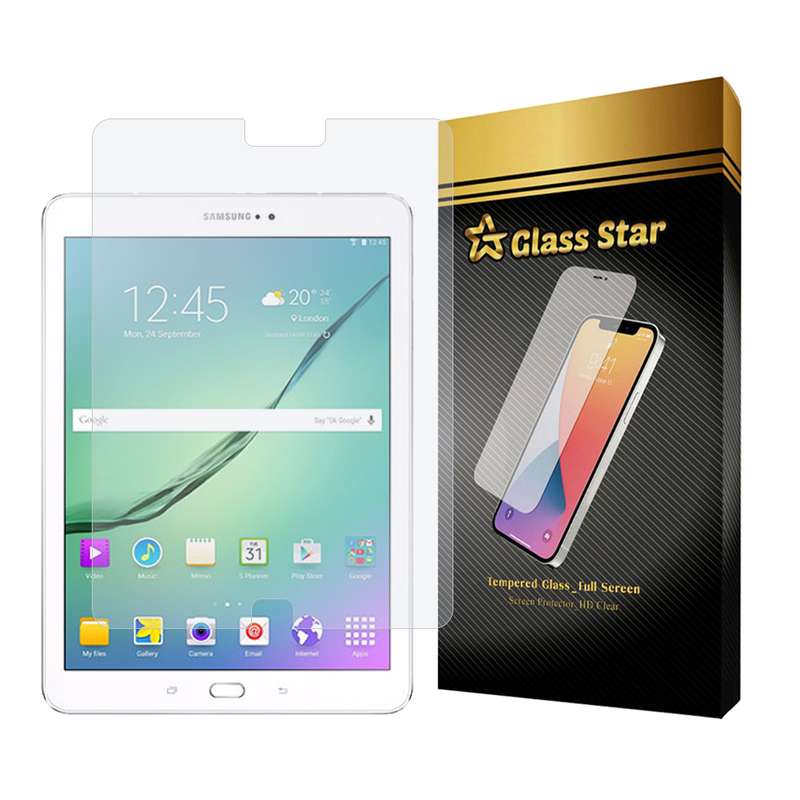 محافظ صفحه نمایش گلس استار مدل TABLETS10 مناسب برای تبلت سامسونگ Galaxy Tab T813 / Galaxy Tab T819 / Galaxy Tab S2 9.7 محافظ صفحه نمایش گلس استار مدل TABLETS10 مناسب برای تبلت سامسونگ Galaxy Tab T813 / Galaxy Tab T819 / Galaxy Tab S2 9.7