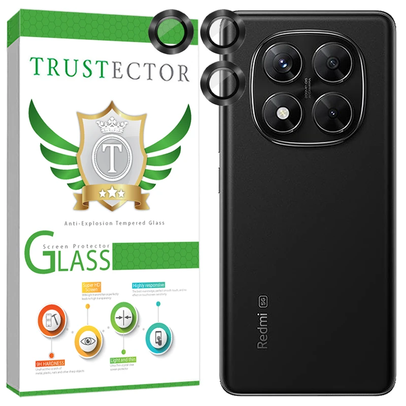 محافظ لنز دوربین تراستکتور مدل RINT20 مناسب برای گوشی موبایل شیائومی Redmi Note 14 Pro 5G / Poco X7