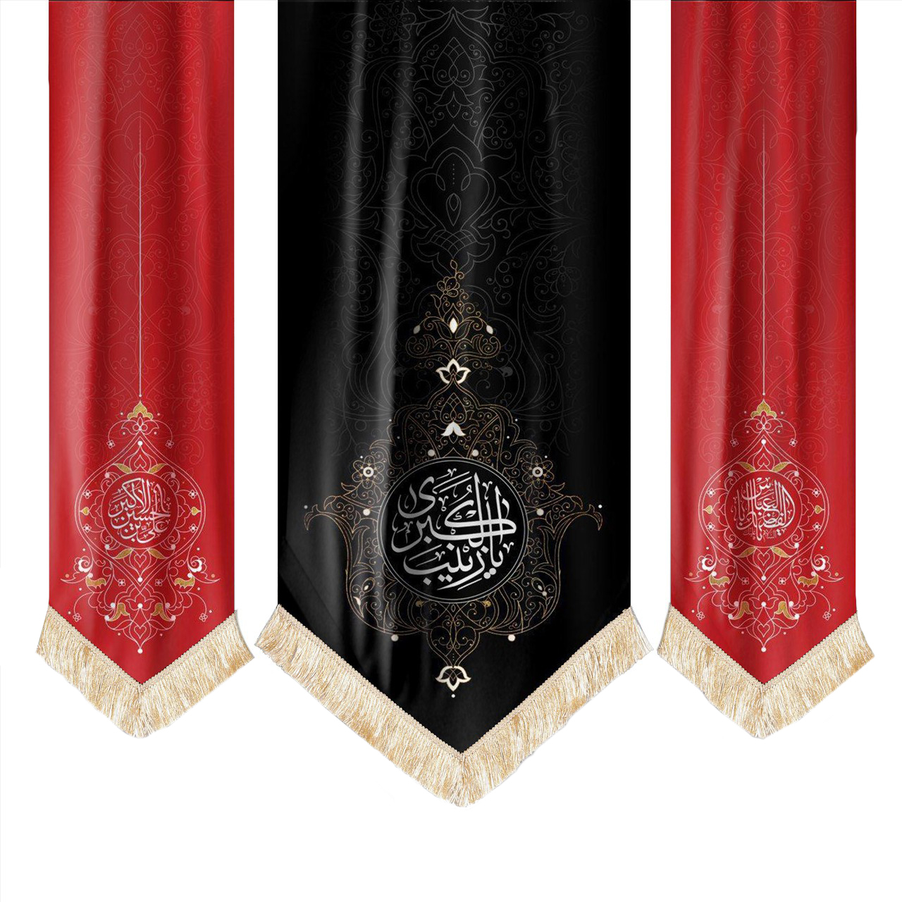 کتیبه طرح زینب کبری سلام الله علیها کد 4000396 مجموعه 3 عددی