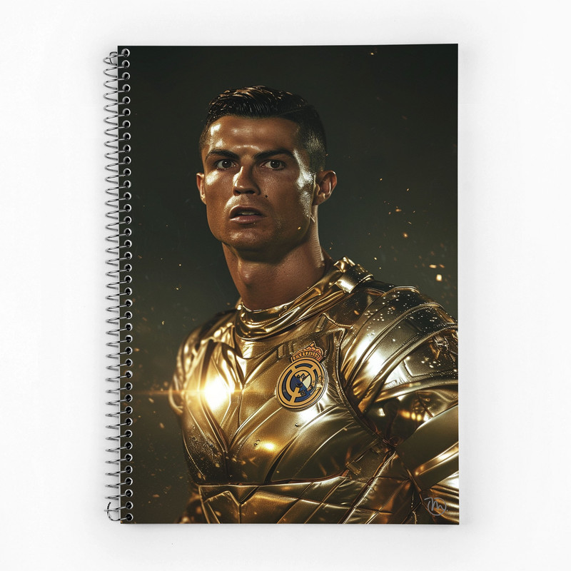 دفتر نقاشی 50 برگ مدوپد مدل رونالدو ronaldo کد DF13454