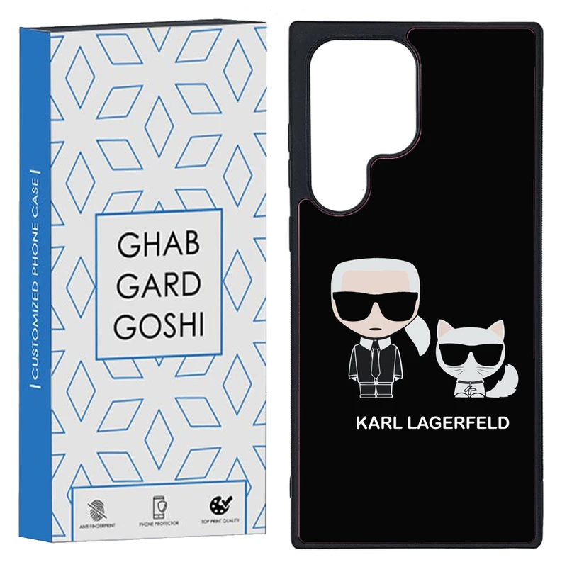 کاور قاب گارد گوشی طرح karl کد TPU-042 مناسب برای گوشی موبایل سامسونگ Galaxy S23 Ultra