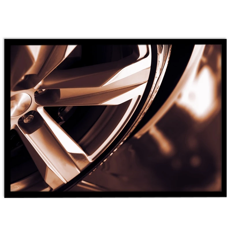 تابلو نوری بکلیت طرح اتومبیل رینگ اسپرت مدل B-S1512