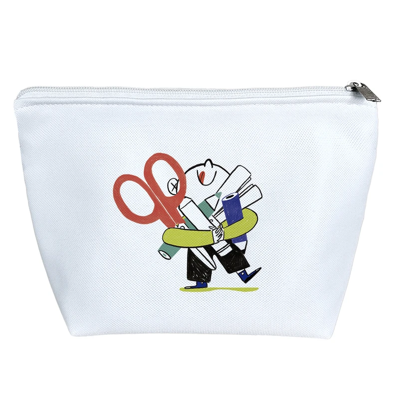 کیف لوازم آرایش دخترانه خندالو مدل کاردستی کودکانه کد H1740