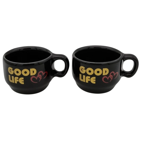 فنجان مدل ملیکا کد 12533xgoodlife مجموعه 2 عددی