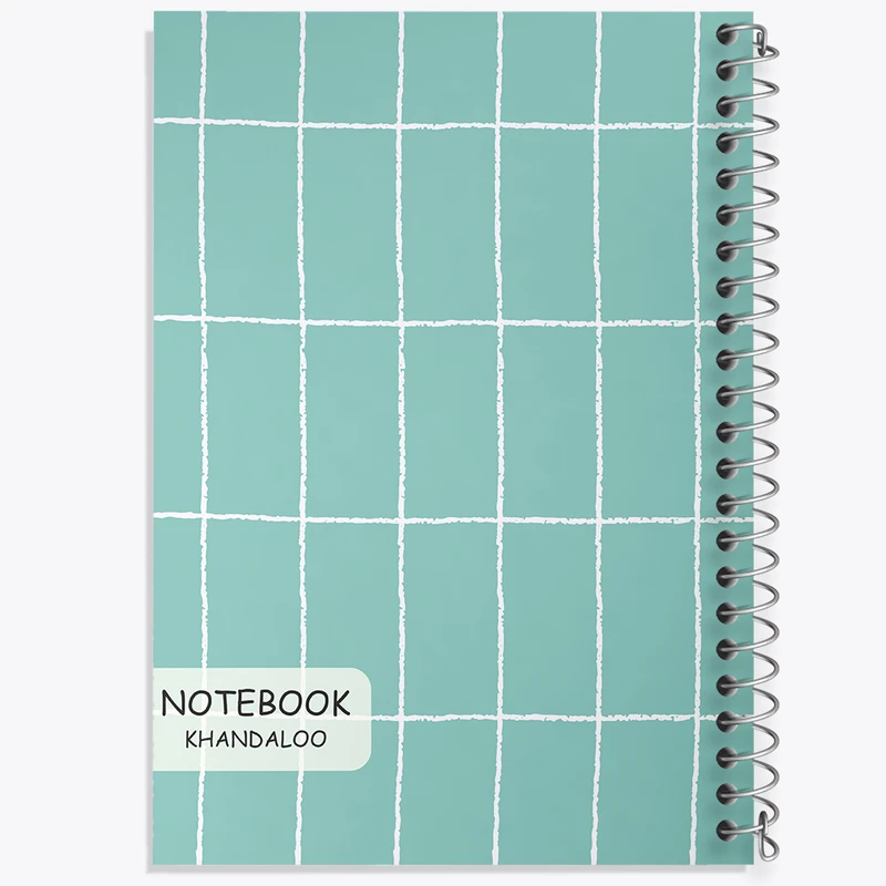 دفتر مشق 50 برگ خندالو طرح مینیمال کد N230